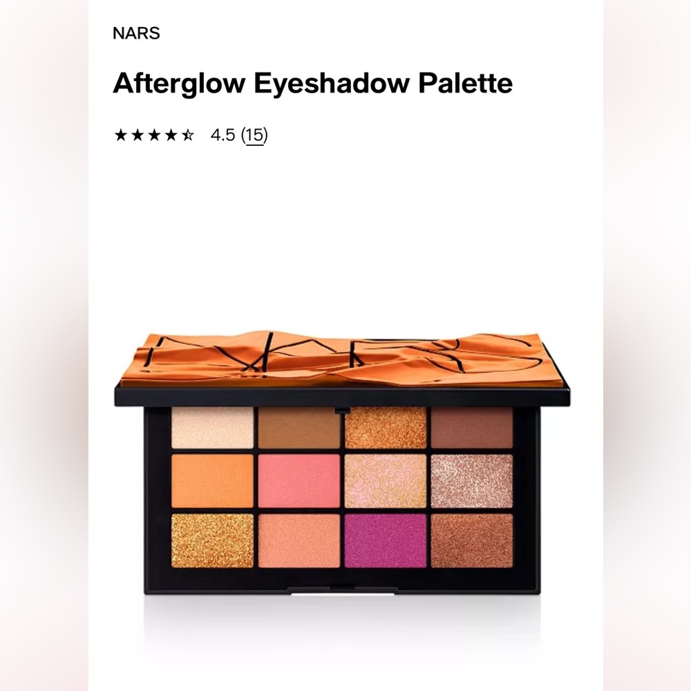 NWT NARS Afterglow Eyeshadow Palette